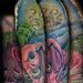 Tattoos - pink elephant tattoo half sleeve - 63215